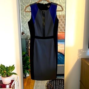 Tahiti sleeveless fitted dress